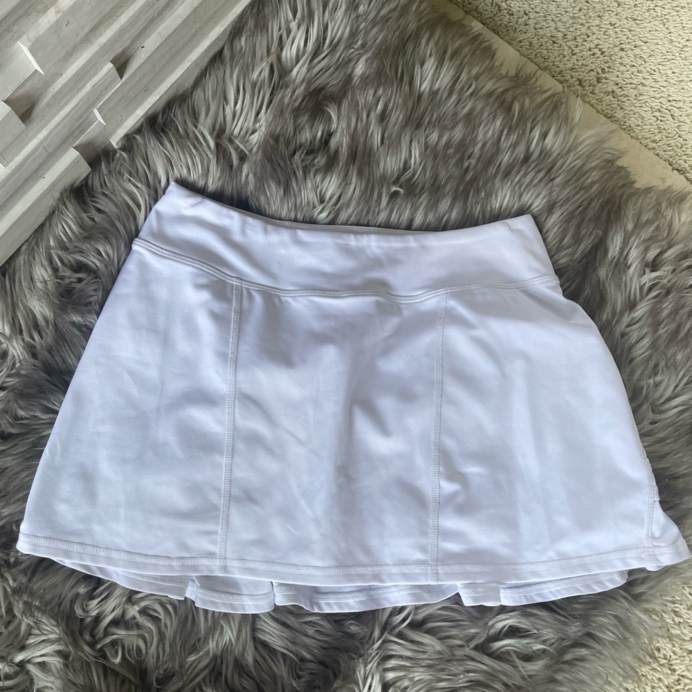 Zella White Tennis Skirt
